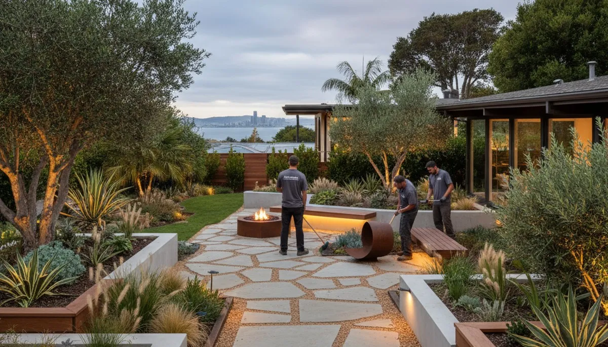 San Francisco, CA landscaping design services for residential and commercial outdoor spaces