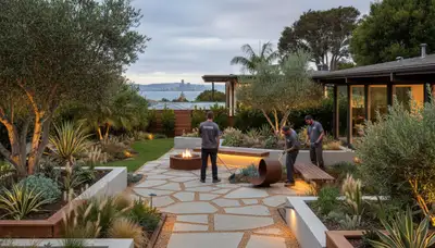 San Francisco, CA landscaping design services for residential and commercial outdoor spaces