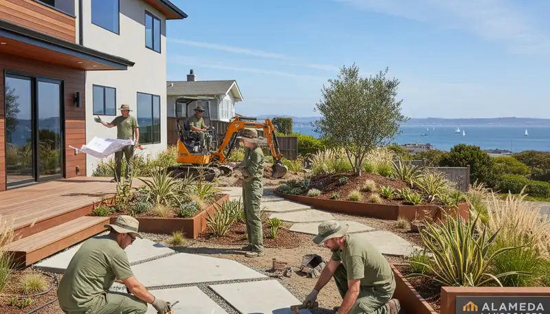 San Francisco, CA landscaping services for residential and commercial outdoor design and maintenance
