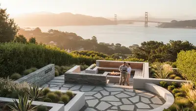 San Francisco, CA landscaping services for custom garden design and lawn care