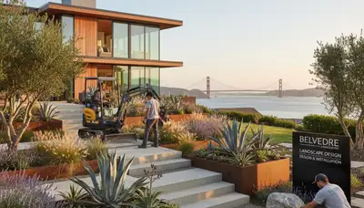 San Francisco, CA landscaping design services for residential and commercial outdoor spaces