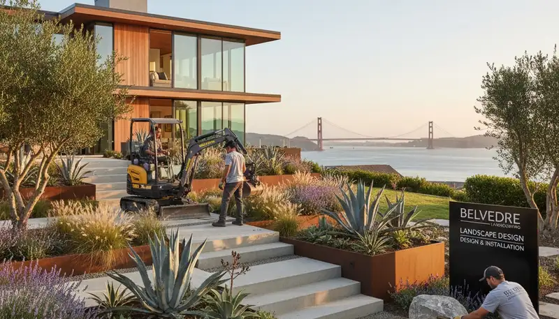 San Francisco, CA landscaping design services for residential and commercial outdoor spaces