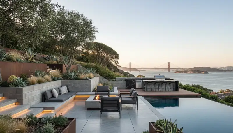 Landscaping design services in San Francisco, CA for residential and commercial outdoor spaces