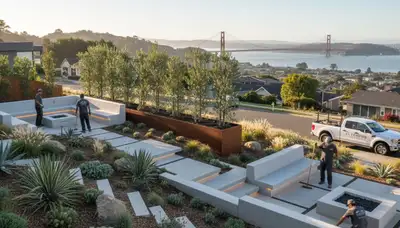 San Francisco, CA landscaping design services for residential and commercial outdoor spaces