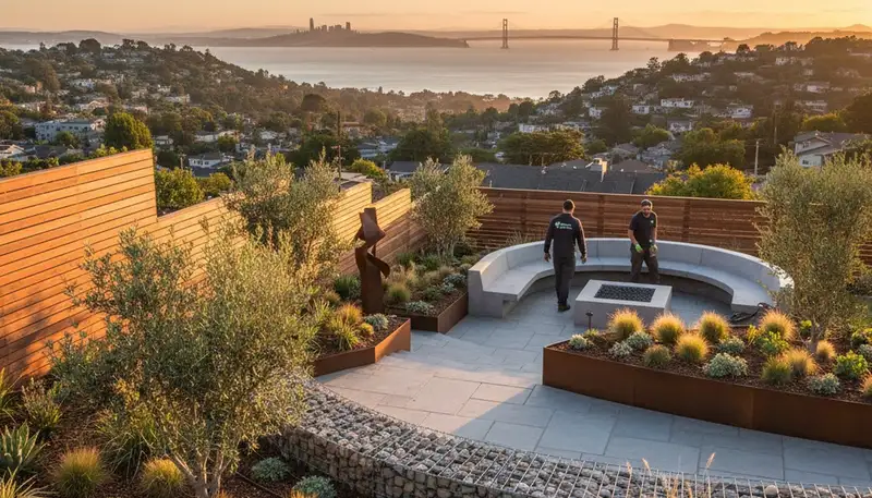 San Francisco, CA landscaping design and maintenance service for residential and commercial properties