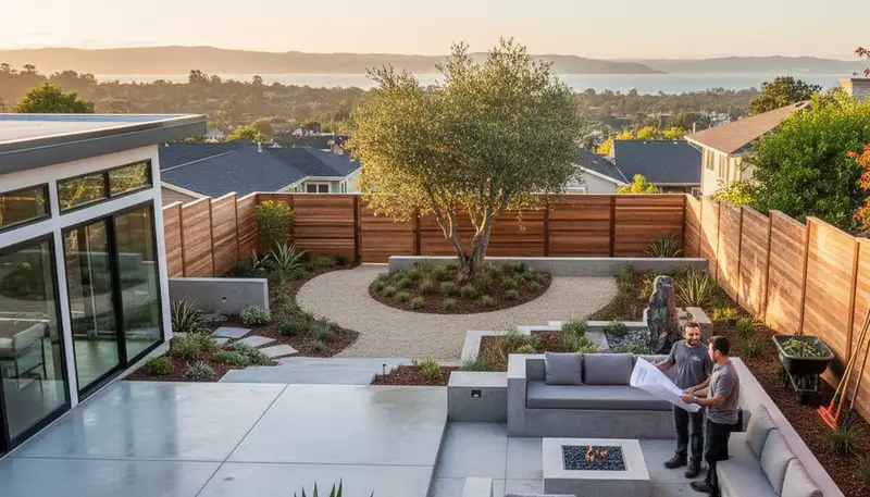 San Francisco, CA landscaping design for residential garden maintenance and outdoor space upgrades