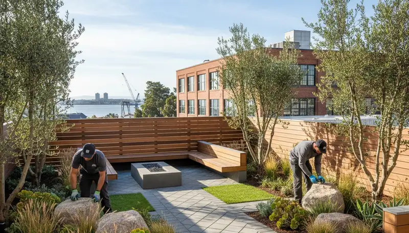 Landscape design services in San Francisco, CA for residential and commercial properties