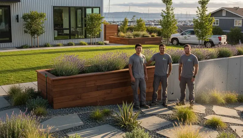 San Francisco, CA landscaping design services for residential and commercial outdoor spaces