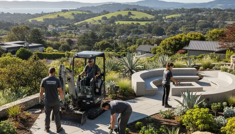 San Francisco, CA landscaping services for custom garden design and yard maintenance