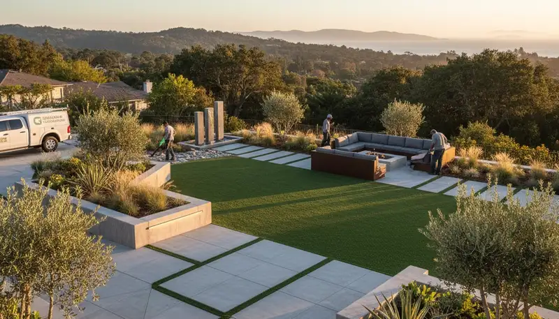 San Francisco, CA landscaping services for custom garden design and professional landscape maintenance