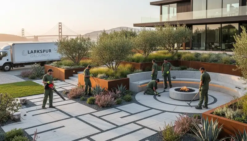 San Francisco, CA landscaping services for custom yard design and maintenance