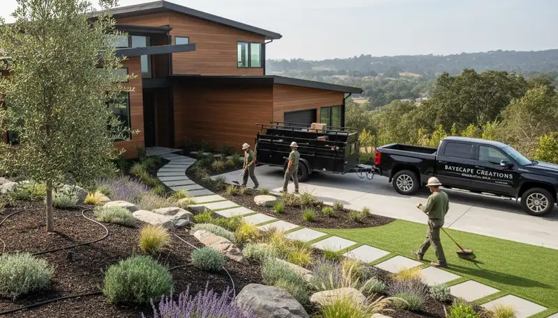 San Francisco, CA landscaping service for residential garden design and maintenance