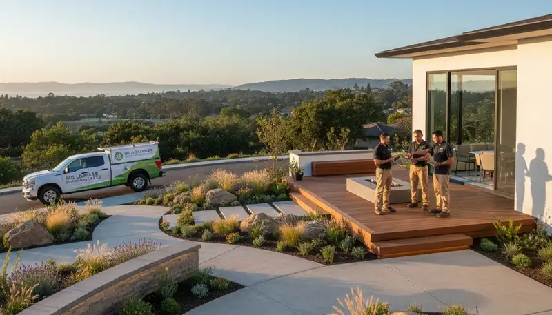 San Francisco, CA landscaping services for custom garden design and outdoor property maintenance