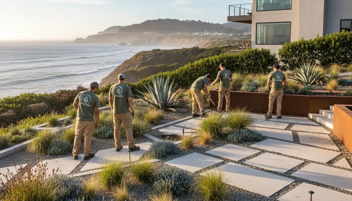 San Francisco, CA landscaping design and maintenance services for residential and commercial properties