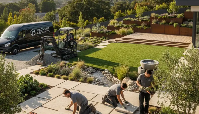San Francisco, CA landscaping design services for residential and commercial outdoor spaces