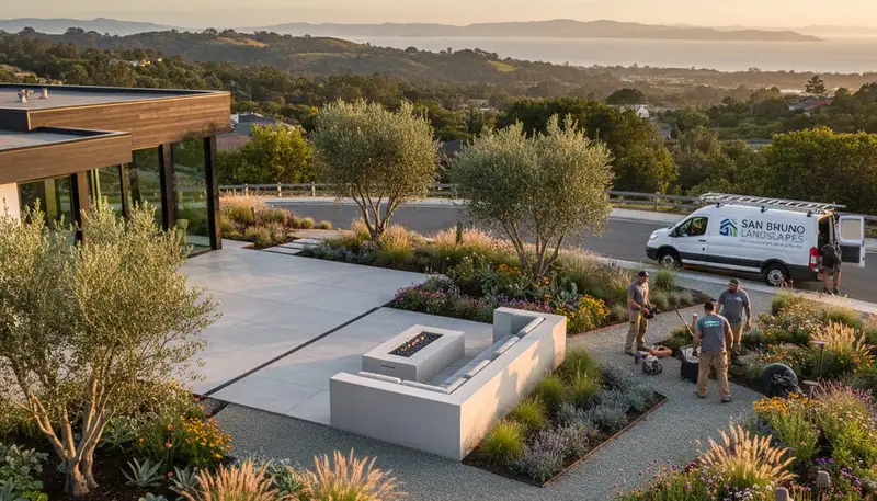 San Francisco CA landscaping design and installation services for residential and commercial properties