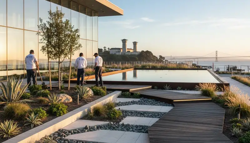 Landscaping design services in San Francisco, CA for residential and commercial outdoor spaces