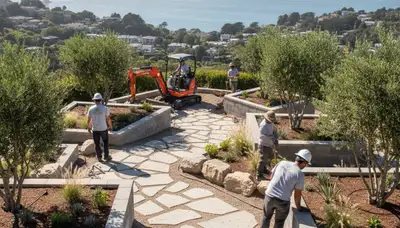 San Francisco, CA landscaping design and installation services for residential outdoor spaces