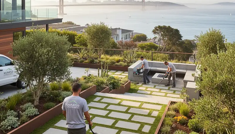 San Francisco, CA landscaping design services for residential and commercial outdoor spaces