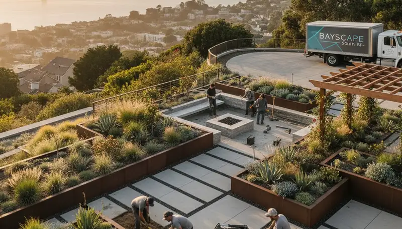 San Francisco, CA landscaping services by landscapedesignsanfrancisco.com