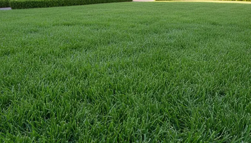 Lush, weed-free residential lawn showing expert landscaping and lawn care in San Francisco, CA
